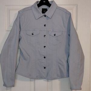 Faconnable Light Blue Jean Jacket